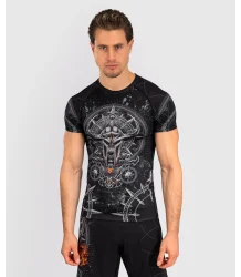 Venum Rashguard Krótki Rękaw Gladiator 5.0 Black/Silver