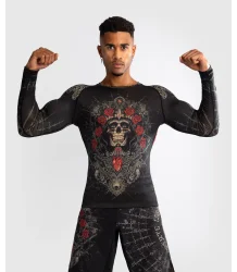 Venum Rashguard Długi Rękaw Santa Muerte 5.0 Black/Gold