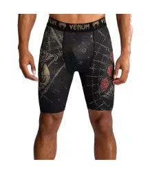 Venum Spodenki Kompresyjne Vale Tudo Santa Muerte 5.0 Black/Gold