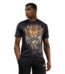 Venum Koszulka Techniczna Treningowa Tiger Dry Tech T-shirt Black