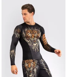 Venum Rashguard Długi Rękaw Tiger Long Sleeve Black
