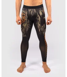 Venum Leginsy Kompresyjne Tiger Spats Black