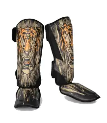 Venum Ochraniacze Piszczeli Tiger Shin Guards Black