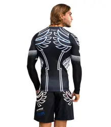 Venum x Tekken 8 Rashguard Długi Rękaw Jin Kazama Blue/Black/White