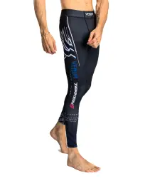 Venum x Tekken 8 Legginsy Spats Jin Kazama Black/Blue/White