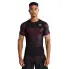 Venum Rashguard Krótki Rękaw G-Fit Air Deep Black/Fire Red