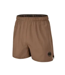 Pit Bull Spodenki Small Logo Sportowe Performance Do Biegania Brown