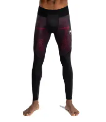 Venum Legginsy Kompresyjne Spats G-Fit Deep Black/Fire Red