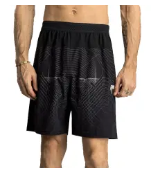 Venum Spodenki MMA G-Fit Training Shorts Deep Black/Desert Sand