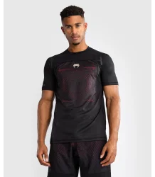 Venum Koszulka Techniczna Treningowa G-Fit Dry Tech T-shirt Deep Black/Fire Red