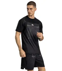Venum Koszulka Techniczna Treningowa G-Fit Dry Tech T-shirt Deep Black/Desert Sand