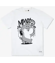 MANTO T-shirt Koszulka DEBZA White