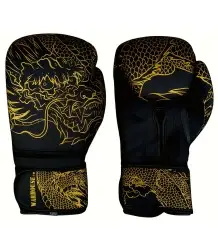 Rękawice Bokserskie WarHouse Dragon Black/Gold