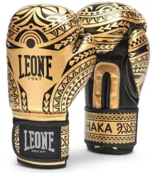 Leone1947 Rękawice Bokserskie Sparingowe HAKA Gold