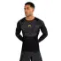 Venum x Ilia Topuria Unmatched Rashguard Długi Rękaw Black/Gold 