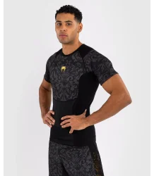 Venum x Ilia Topuria Unmatched Rashguard Krótki Rękaw Black/Gold