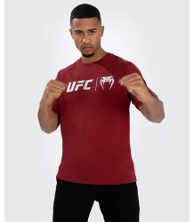 UFC Venum T-Shirt Koszulka Classic Red/White