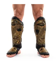 WarHouse Ochraniacz Piszczeli Dragon Black/Gold