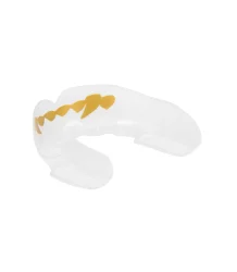 DBX Bushido Ochraniacz Na Zęby Szczęka Szczęki Żelowy + Pudełko Zęby White/Gold