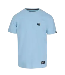 Pit Bull T-Shirt Koszulka Lekka Small Logo Light Blue
