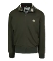 Pit Bull Bluza Rozpinana Tape Logo Old Green 