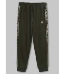 Pit Bull Spodnie Dresowe Tape Logo Old Green