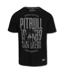 Pit Bull T-Shirt Koszulka San Diego Dog Black/Graphite