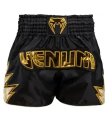 Venum Spodenki Muay Thai Inferno Black/Gold