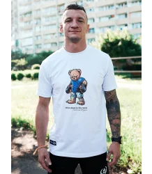 Środowisko Miejskie T-shirt Koszulka MMA Bear White
