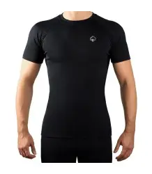 Ground Game Rashguard Krótki Rękaw Essential Platinum