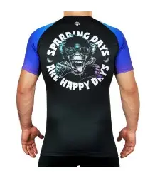 Ground Game Rashguard Krótki Rękaw Cheeky Monkey