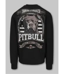 Pit Bull Bluza Bez Kaptura Crewneck TroubleMaker Black