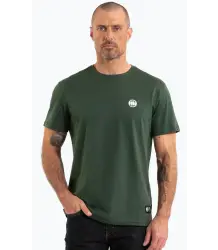 Pit Bull T-Shirt Koszulka Small Logo Grassy Green