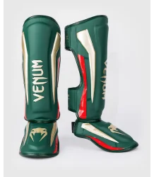 Venum Ochraniacze Piszczeli Shin Guards Elite Green