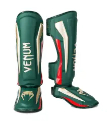 Venum Ochraniacze Piszczeli Shin Guards Elite Green
