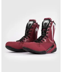 Venum Buty Bokserskie Boxing Shoes Elite Burgundy/Silver