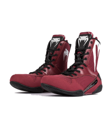 Venum Buty Bokserskie Boxing Shoes Elite Burgundy/Silver