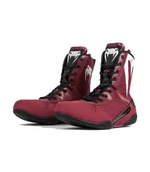 Venum Buty Bokserskie Boxing Shoes Elite Burgundy/Silver