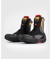 Venum Buty Bokserskie Boxing Shoes Elite Storm Grey/Gold