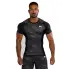 Venum Rashguard Krótki Rękaw Short Sleeve Tectonic Rapid Black/Storm Grey
