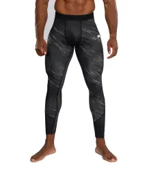 Venum Legginsy Kompresyjne Spats Tectonic Rapid Black/Storm Grey