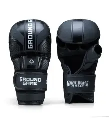 Ground Game Rękawice Sparingowe MMA Pro Stripe Black 2.0