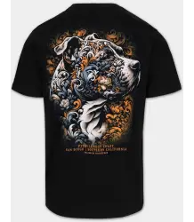 Pit Bull T-Shirt Koszulka Tattoo Black