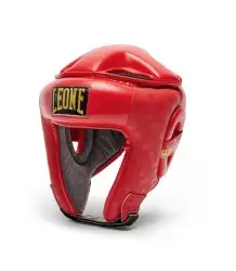 Leone1947 Kask Bokserski Sparingowy DNA Red