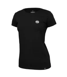 Pit Bull Damska Koszulka T-shirt Slim Fit Small Logo Black 