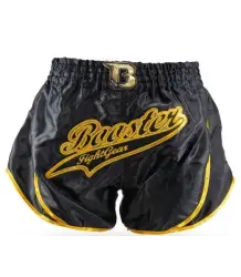 Booster Spodenki Muay Thai Retro Slugger 1 Black/Gold