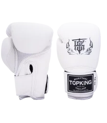 Top King Rękawice Bokserskie TKBGSA Super Air Single Tone White