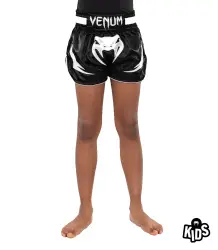 Venum Spodenki Muay Thai Dziecięce Shorts Inferno Kids Black