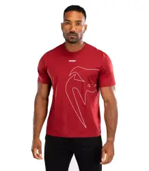 Venum T-Shirt Koszulka Giant Connect Red Carmin  