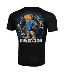 Środowisko Miejskie Rashguard Krótki Rękaw MMAi Bear Black